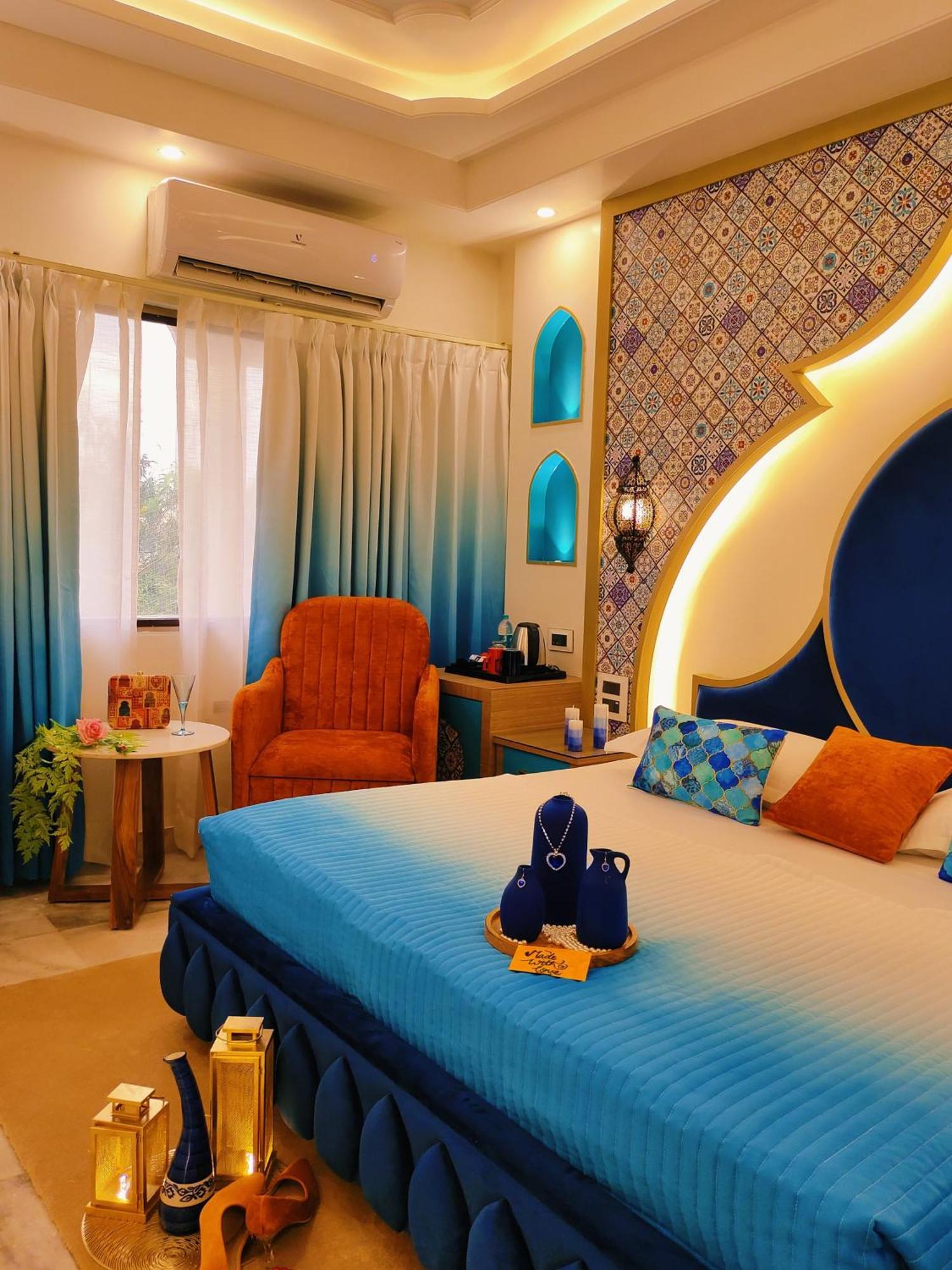 Sarang Palace - A Luxury Boutique Hotel Джайпур Екстериор снимка