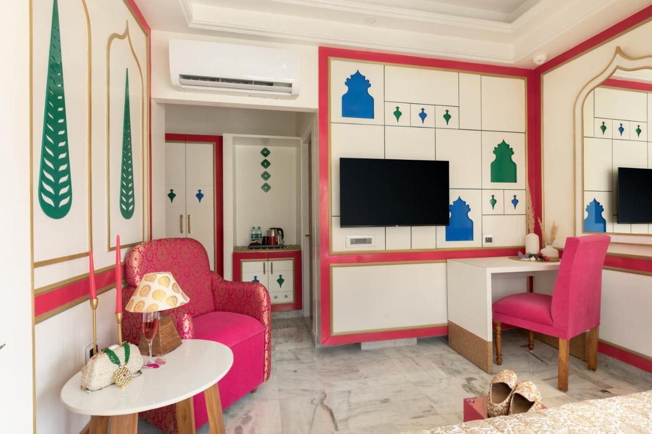 Sarang Palace - A Luxury Boutique Hotel Джайпур Екстериор снимка