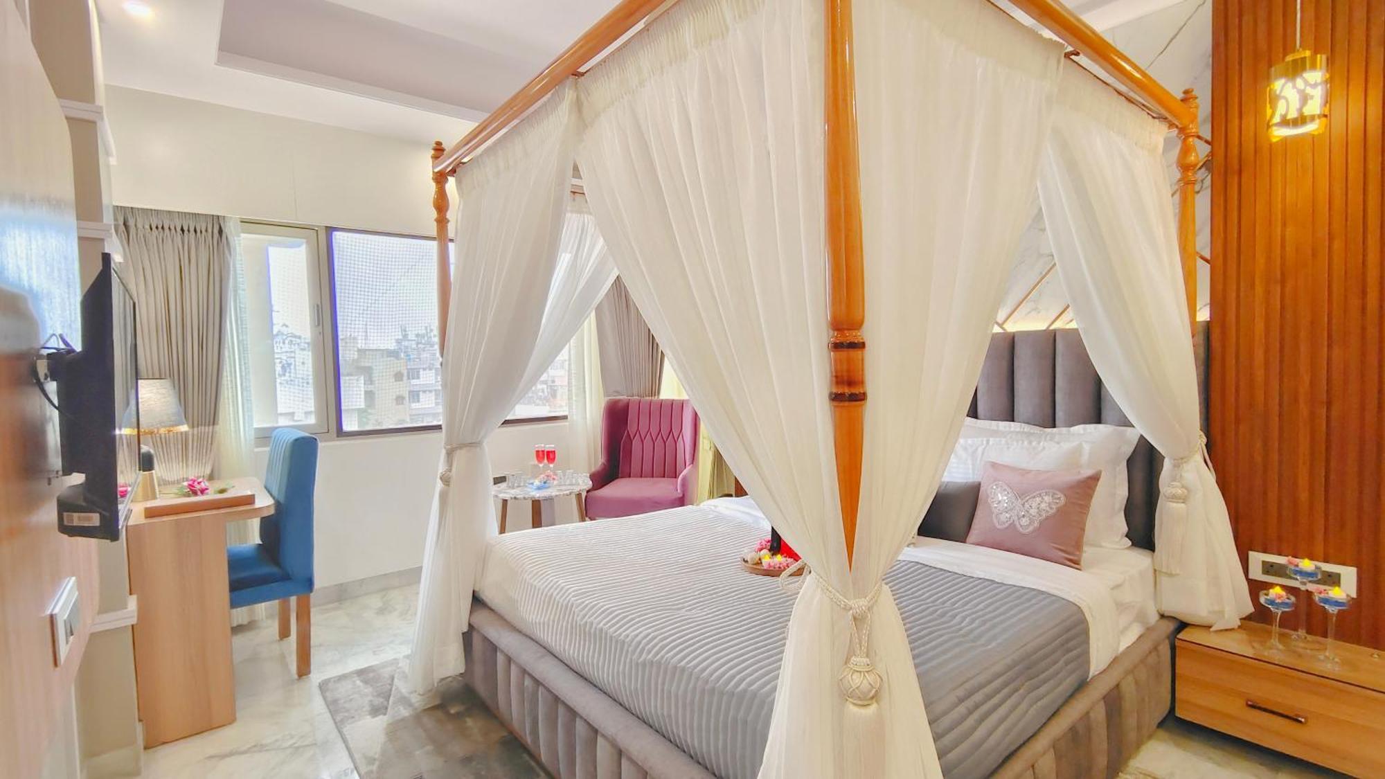 Sarang Palace - A Luxury Boutique Hotel Джайпур Екстериор снимка