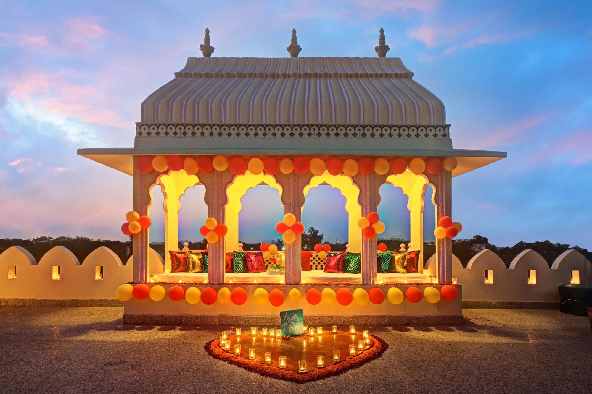 Sarang Palace - A Luxury Boutique Hotel Джайпур Екстериор снимка